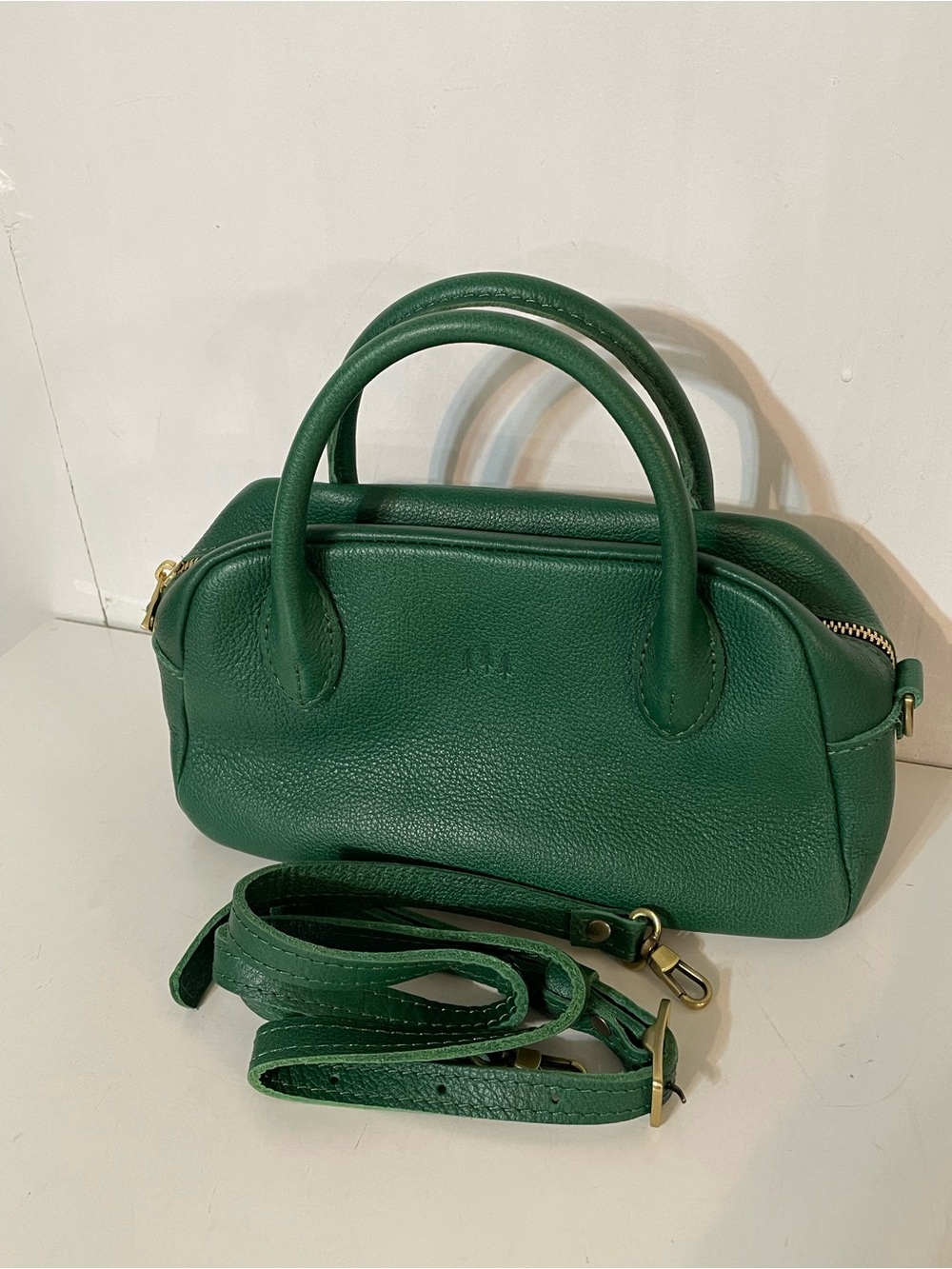 Portland Leather Goods Doctor Bag in Green